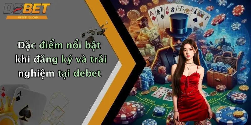 Giới Thiệu Debet: Sân Chơi Giải Trí Trực Tuyến Đa Dạng, Uy Tín Đặc điểm nổi bật khi đăng ký và trải nghiệm tại debet